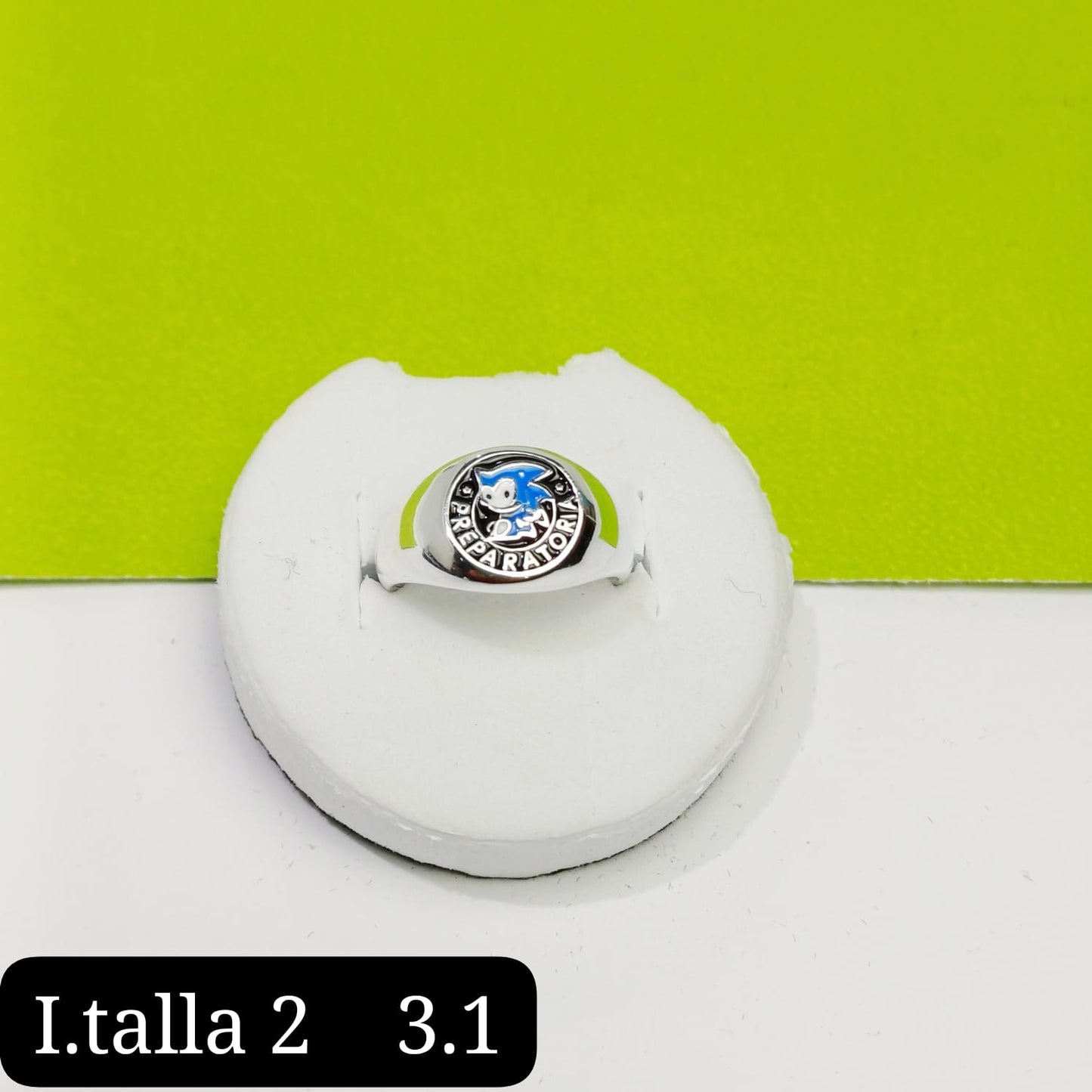 Anillo de graduación preparatoria