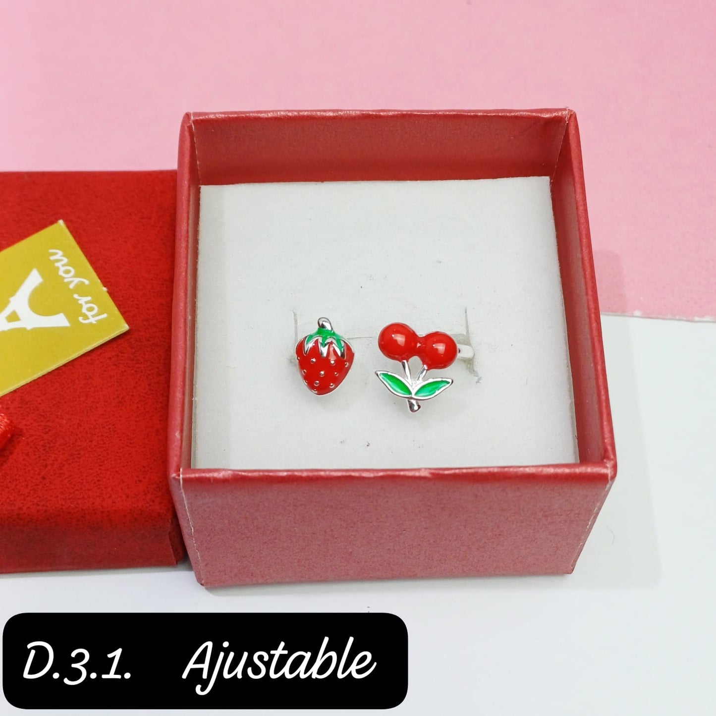 Anillo de cereza | 7 US