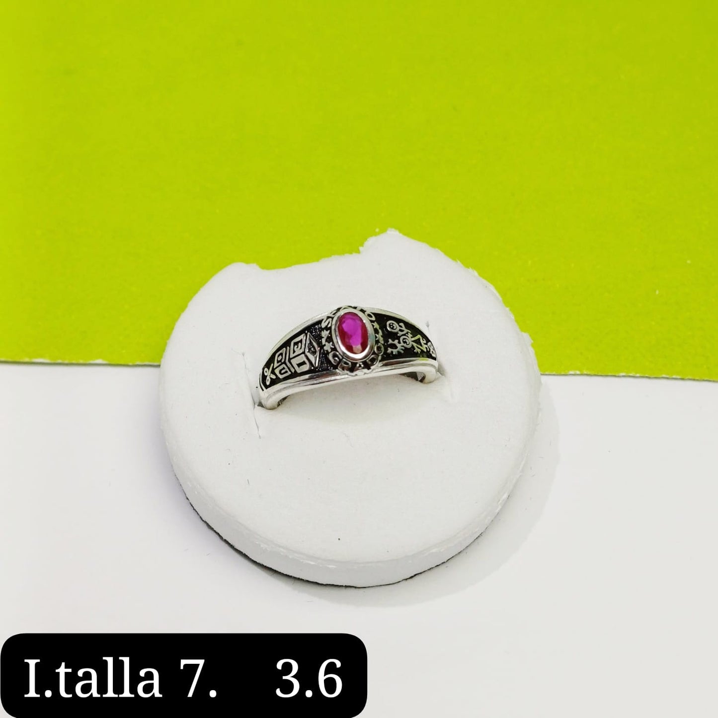 Anillo de graduación 6to grado
