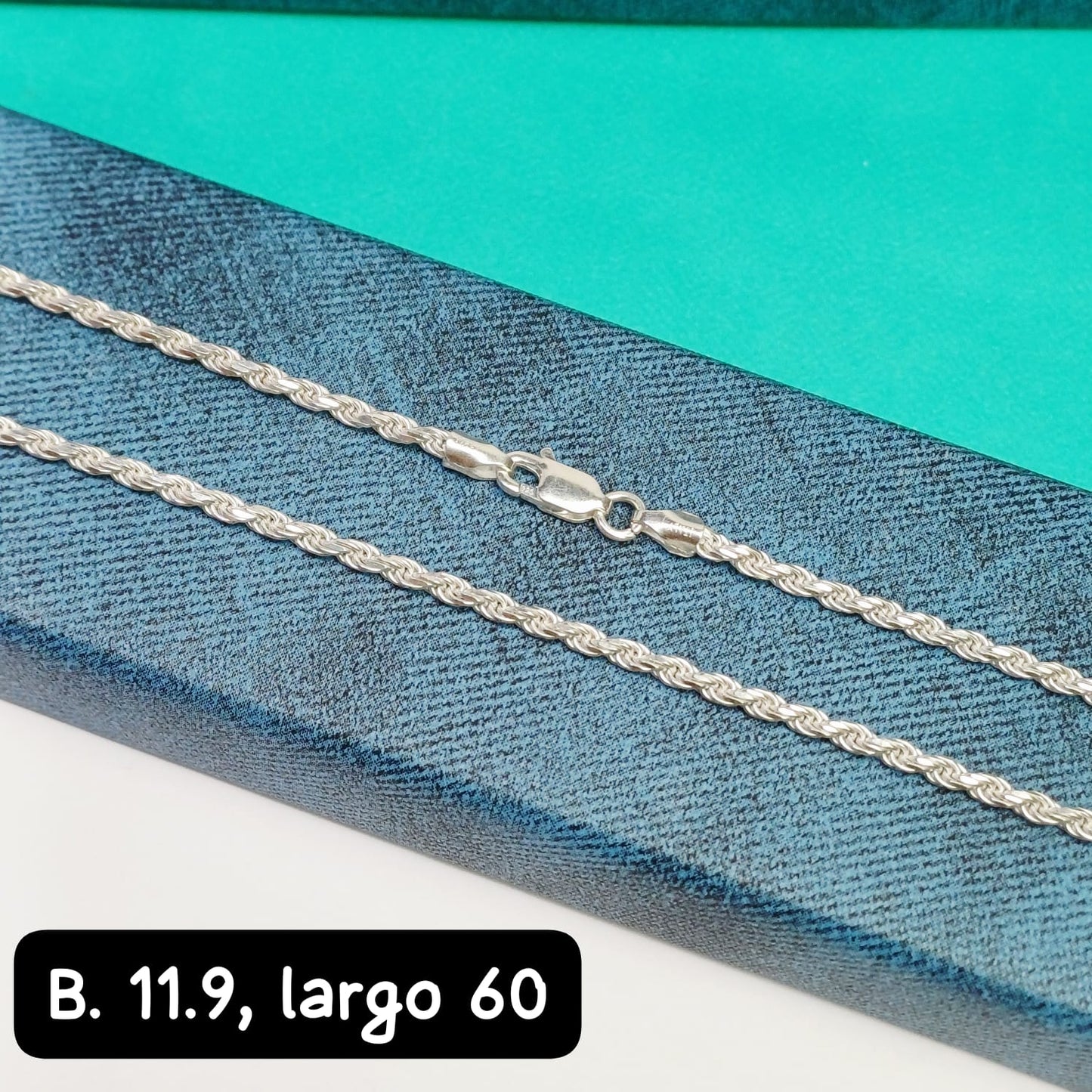 Cadena eslabón Lacito | 60 cm - 2 mm