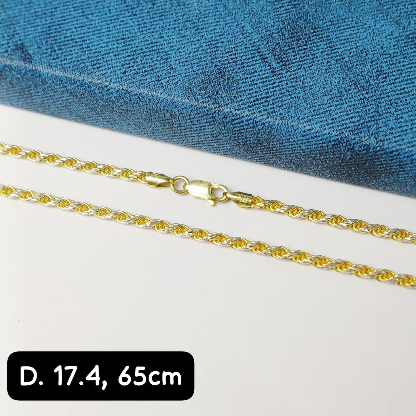 Cadena eslabón Lacito| 65 cm - 2 mm