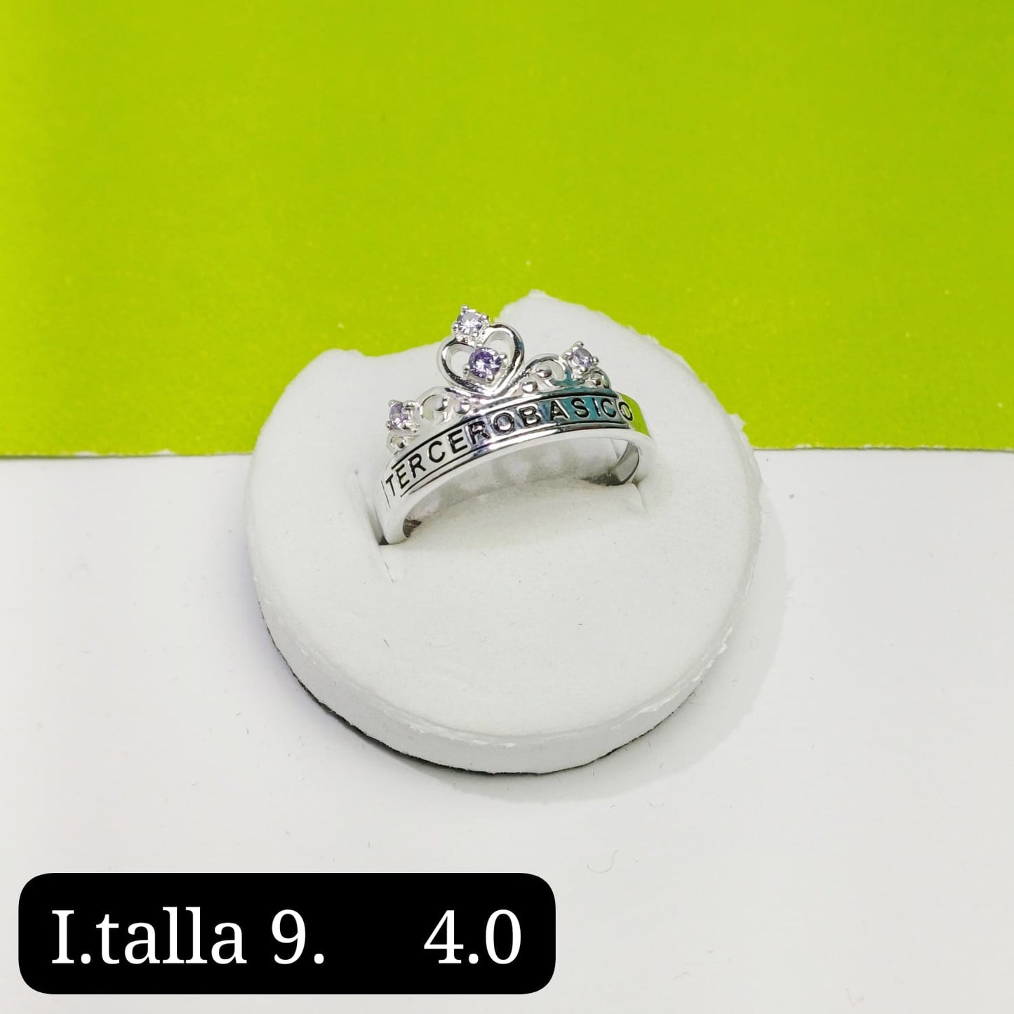 Anillo de graduación 3ro básico