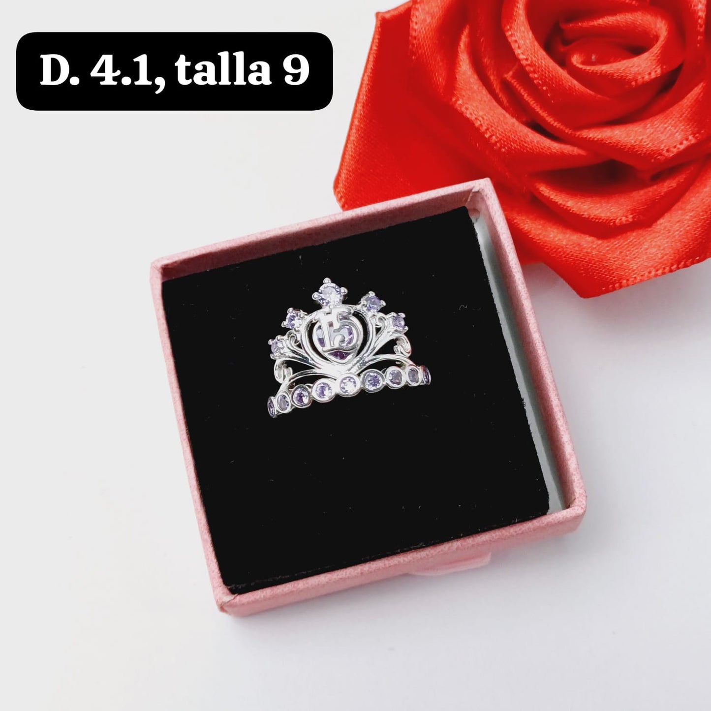 anillo de 15 años | 9.0 US