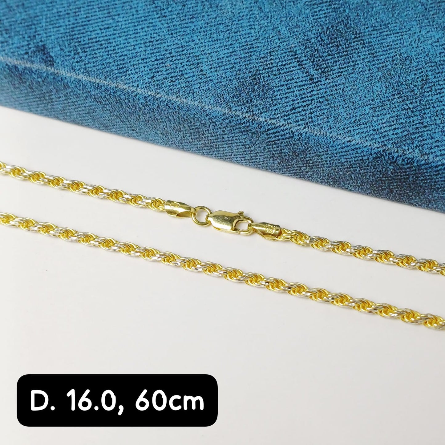 Cadena eslabón Lacito| 60 cm - 2 mm