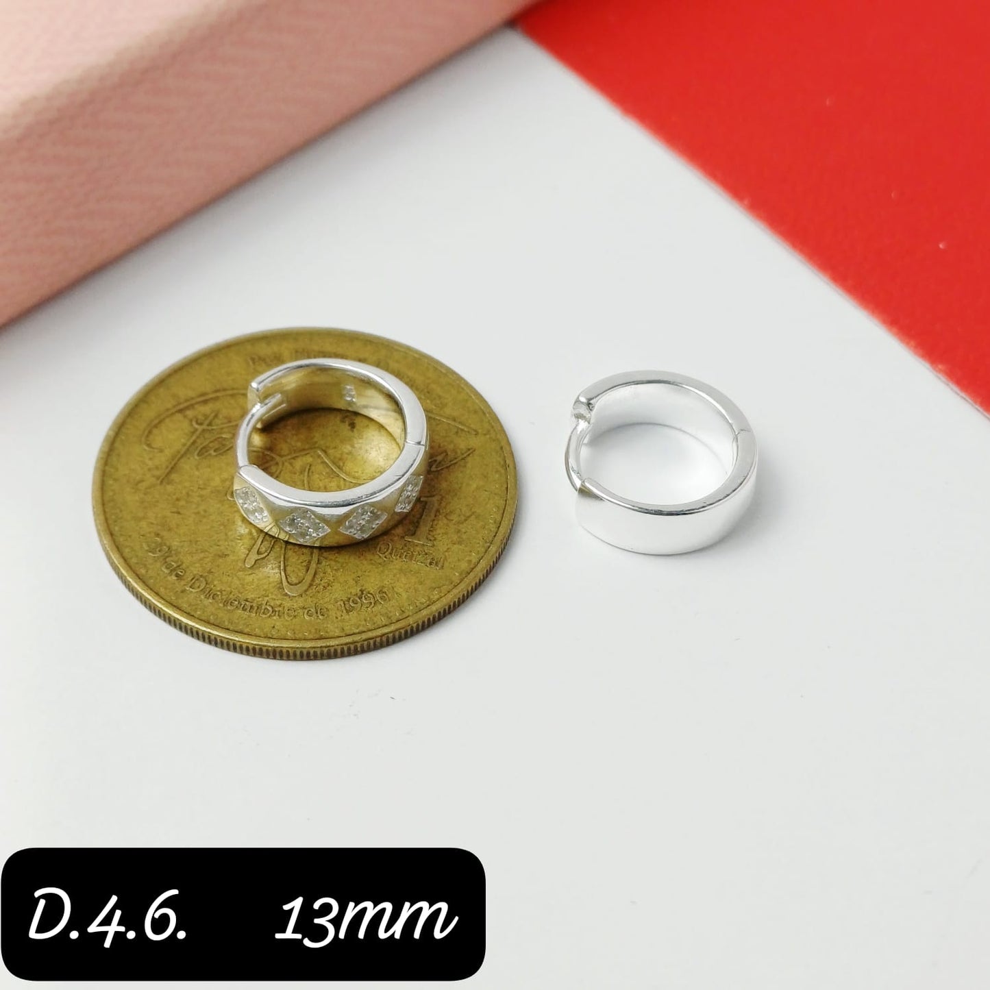Argolla de micro zirconia | 13mm