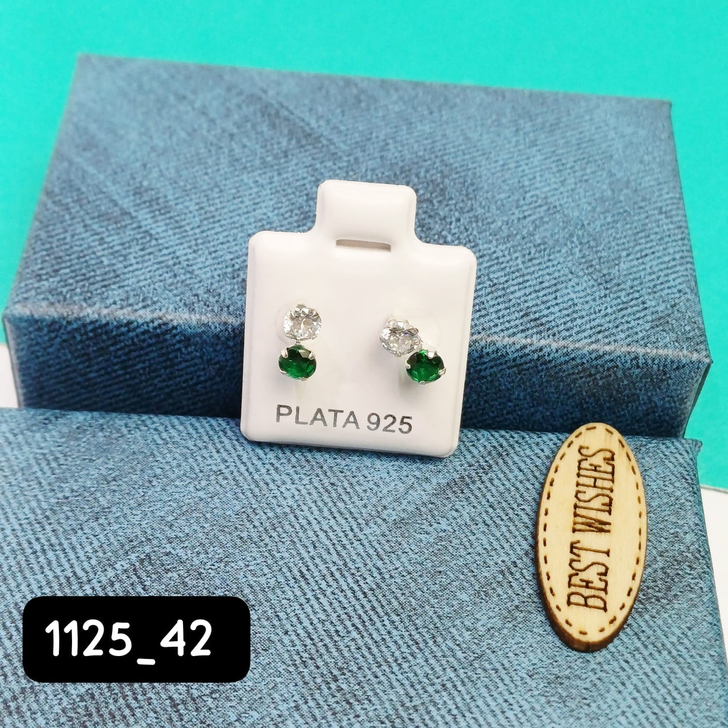 Arete de Broquel diseño tu y yo