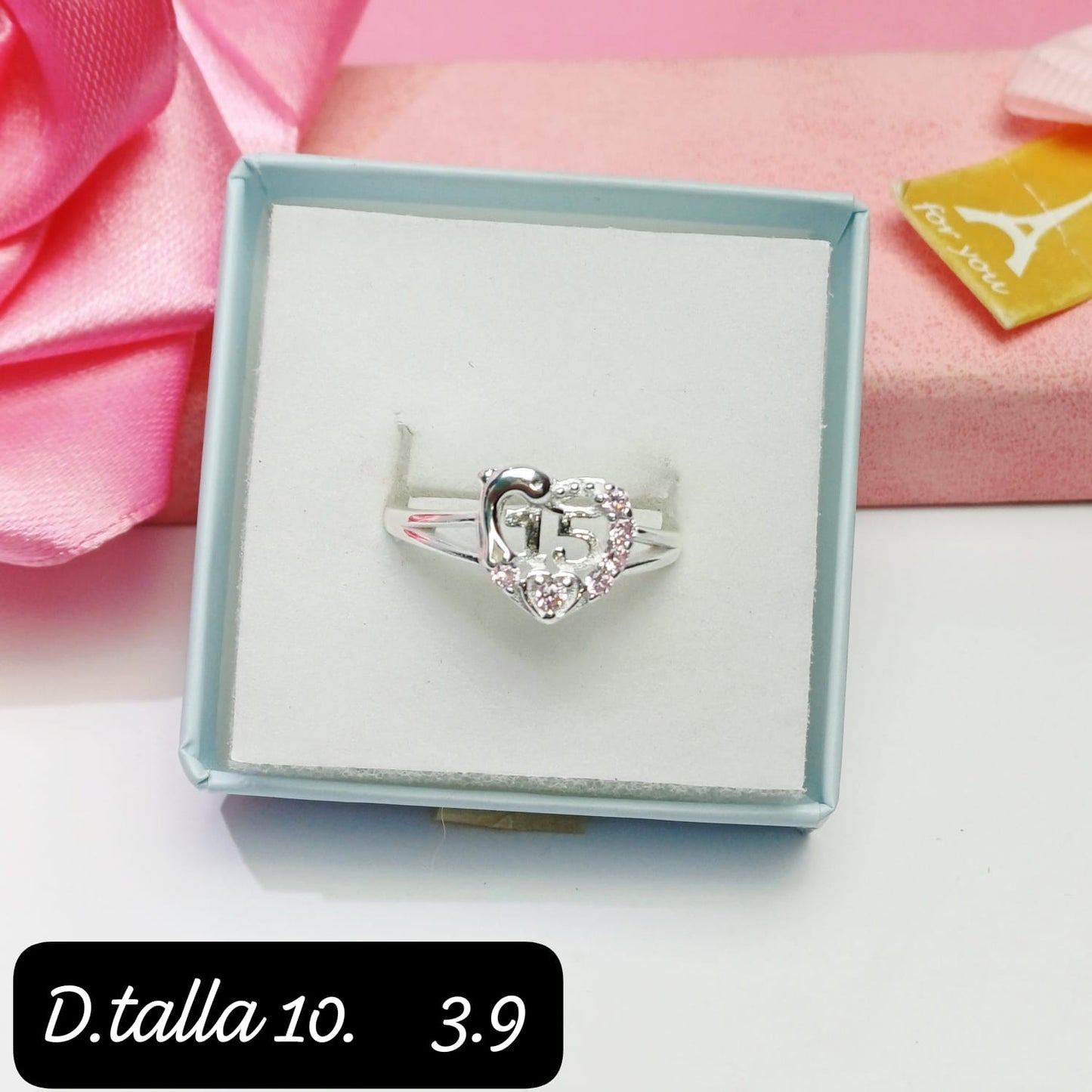 Anillo de 15 años | 10 US