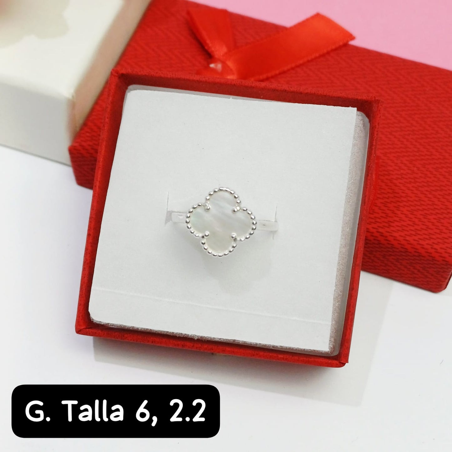 Anillo de trebol | 6 US