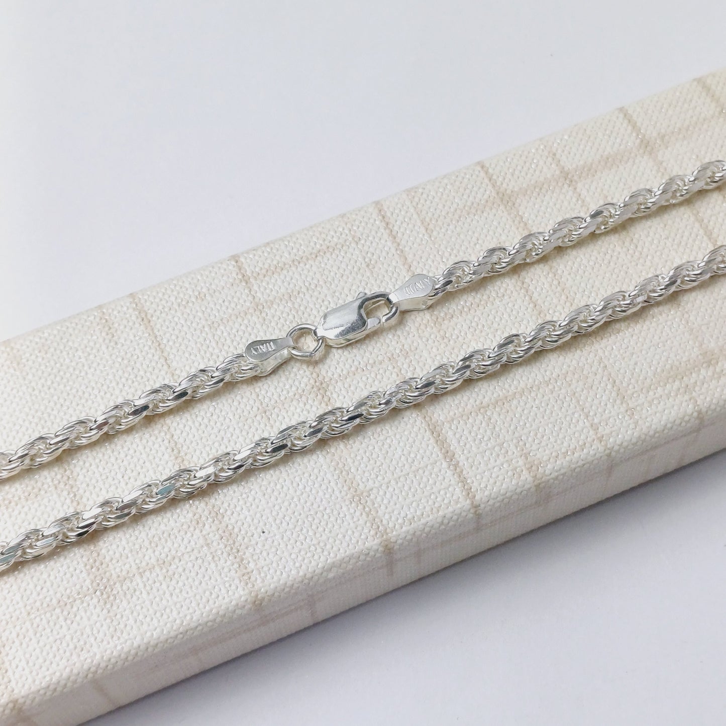 PAE629 - Cadena eslabón lacito | 70cm - 3 mm