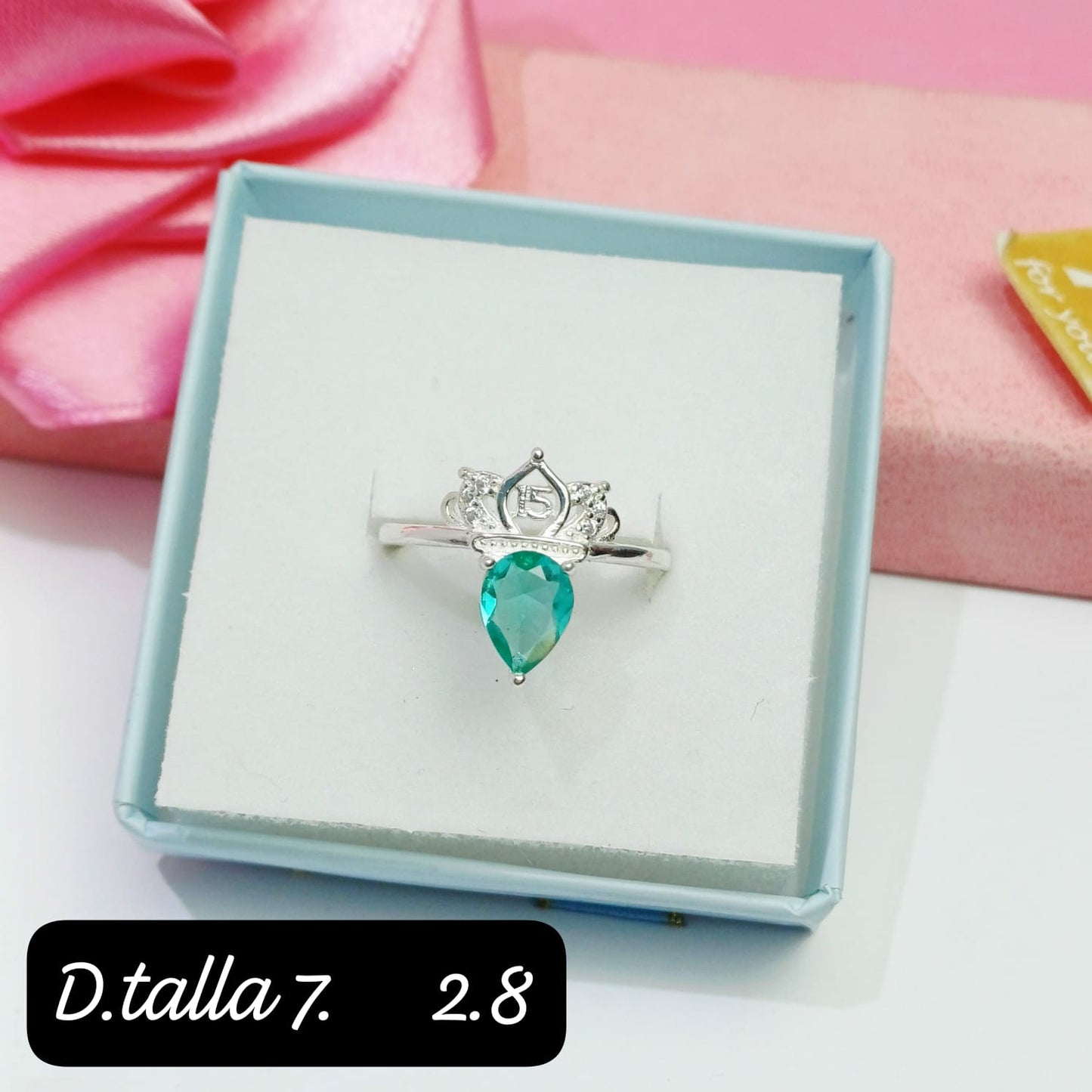 Anillo de 15 años | 7 US