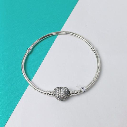 PGH383 - Pulsera de corazón  | 19 cm