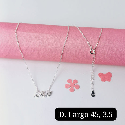 Gargantilla de  "love"  | 45cm - 1mm