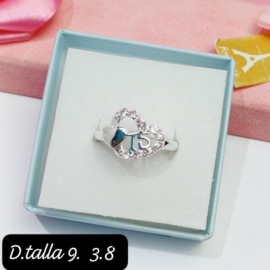 Anillo de 15 años | 9 US