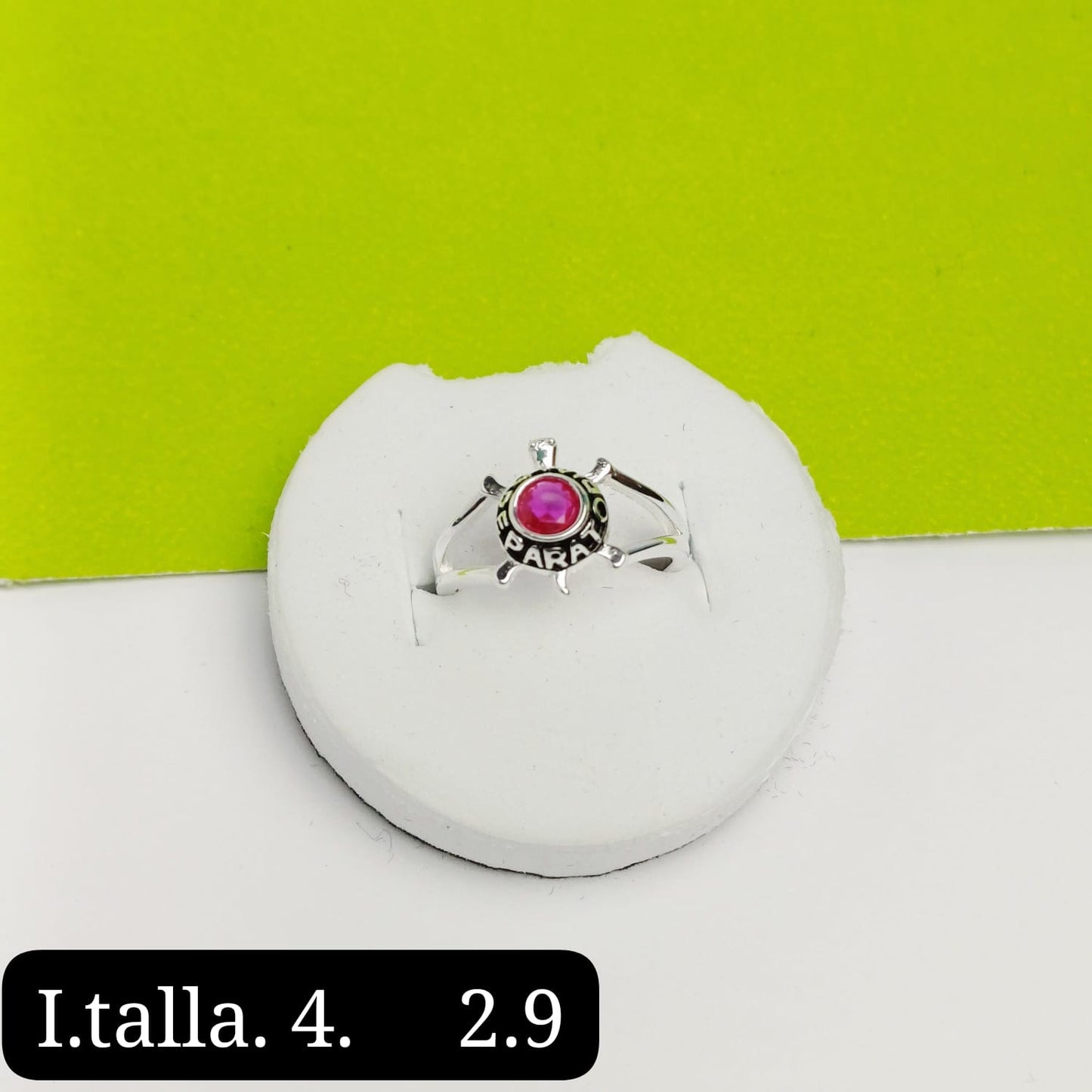 Anillo de graduación preparatoria