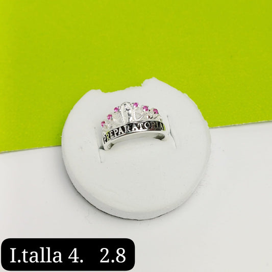 Anillo de graduación preparatoria