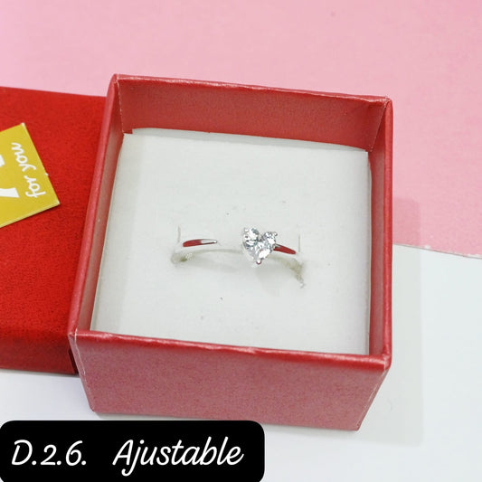 Anillo de corazon | 7 US