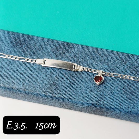 Pulsera para niña de corazon