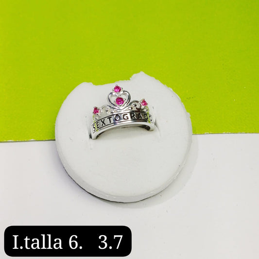 Anillo de graduación 6to grado