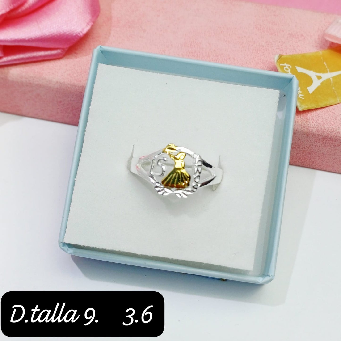 Anillo de 15 años | 9 US