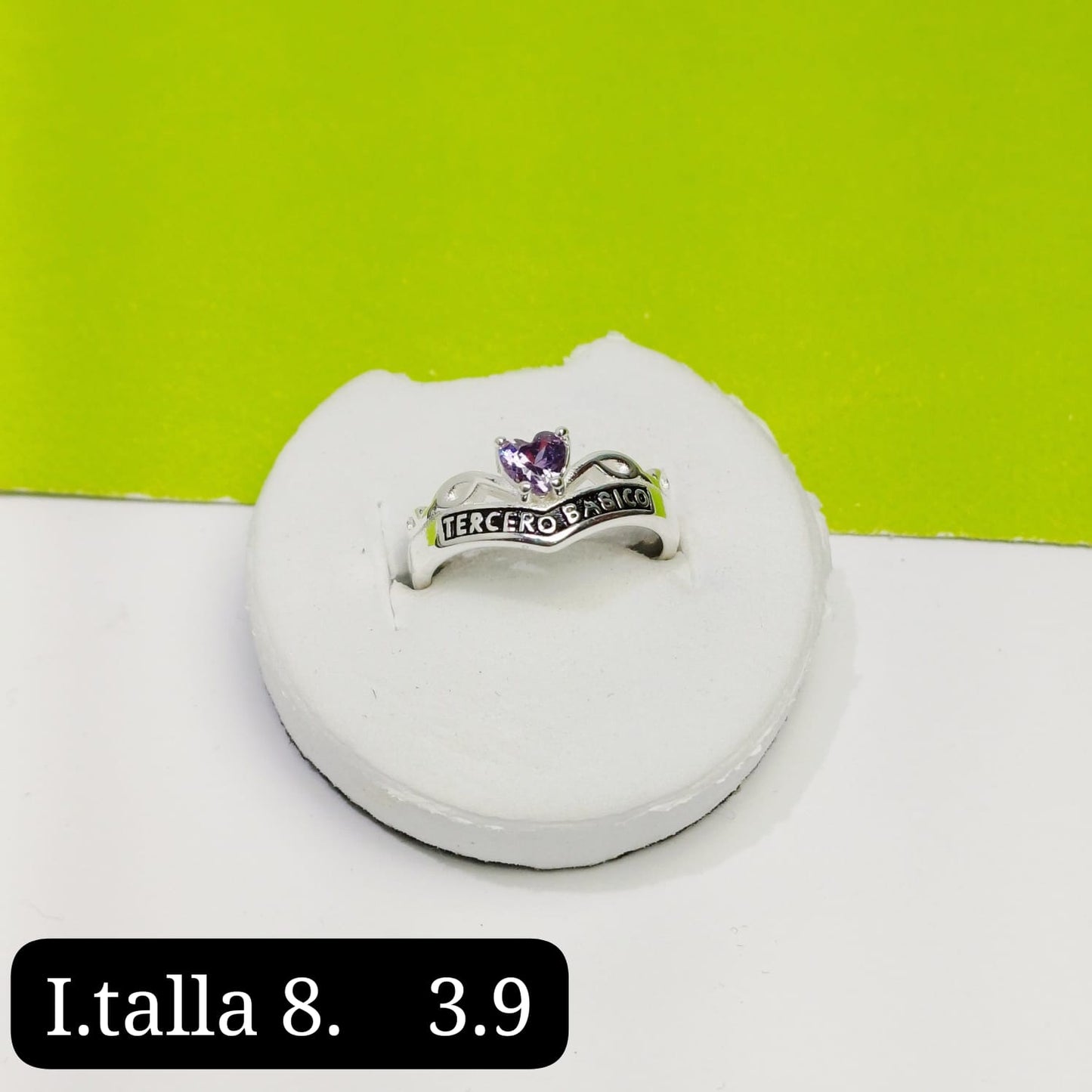 Anillo de graduación 3ro básico