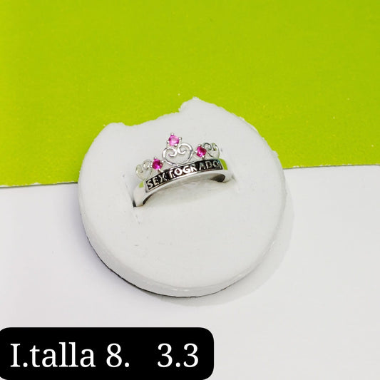 Anillo de graduación 6to grado