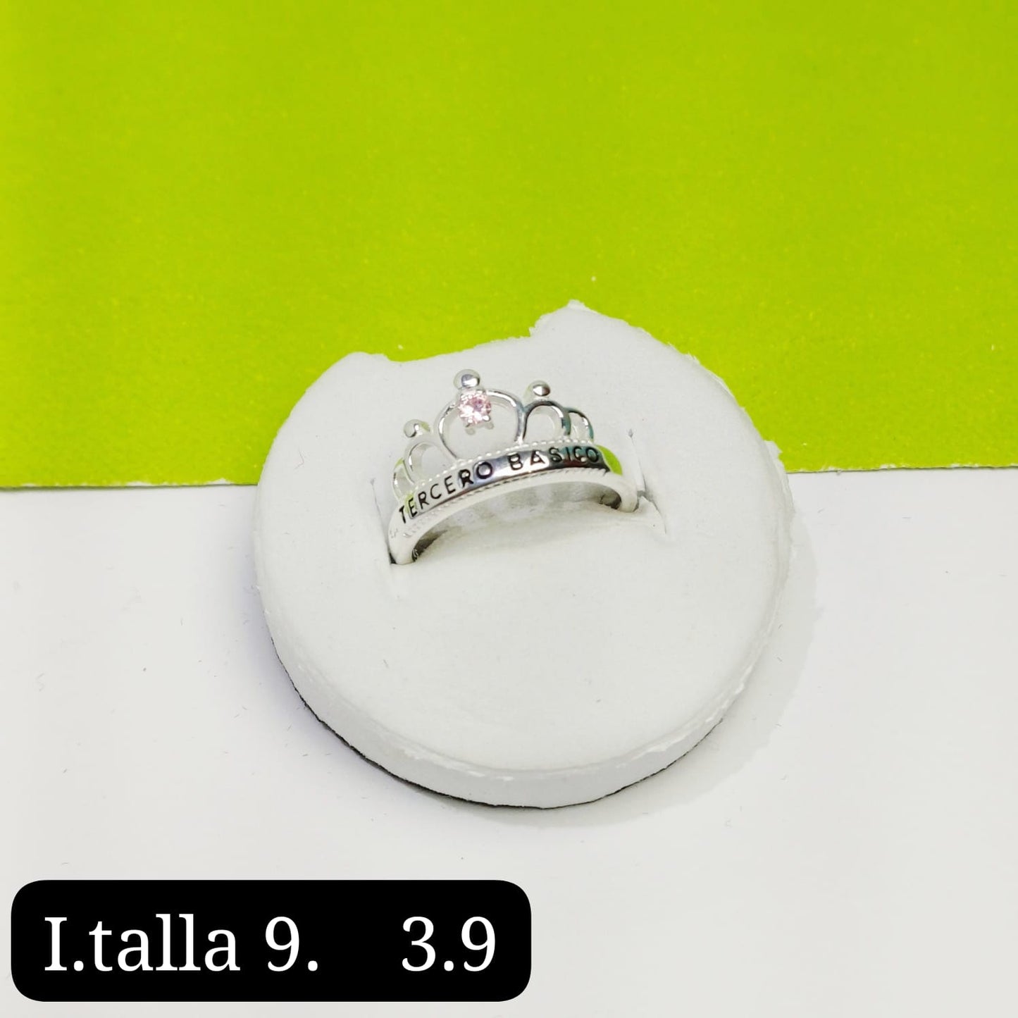Anillo de graduación 3ro básico