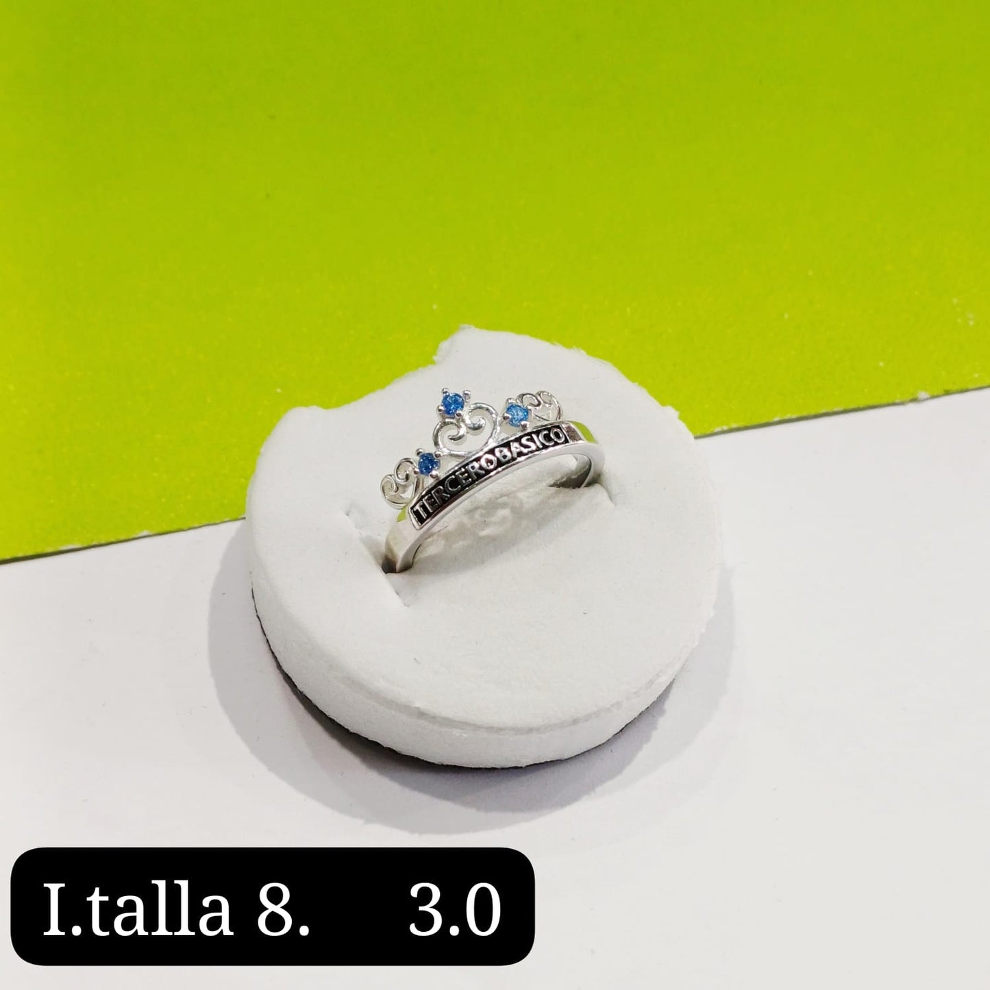 Anillo de graduación 3ro básico