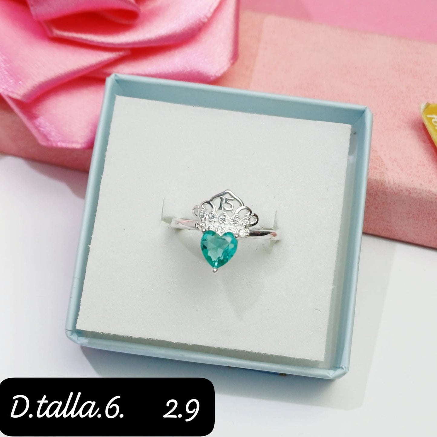 Anillo de 15 años | 6 US