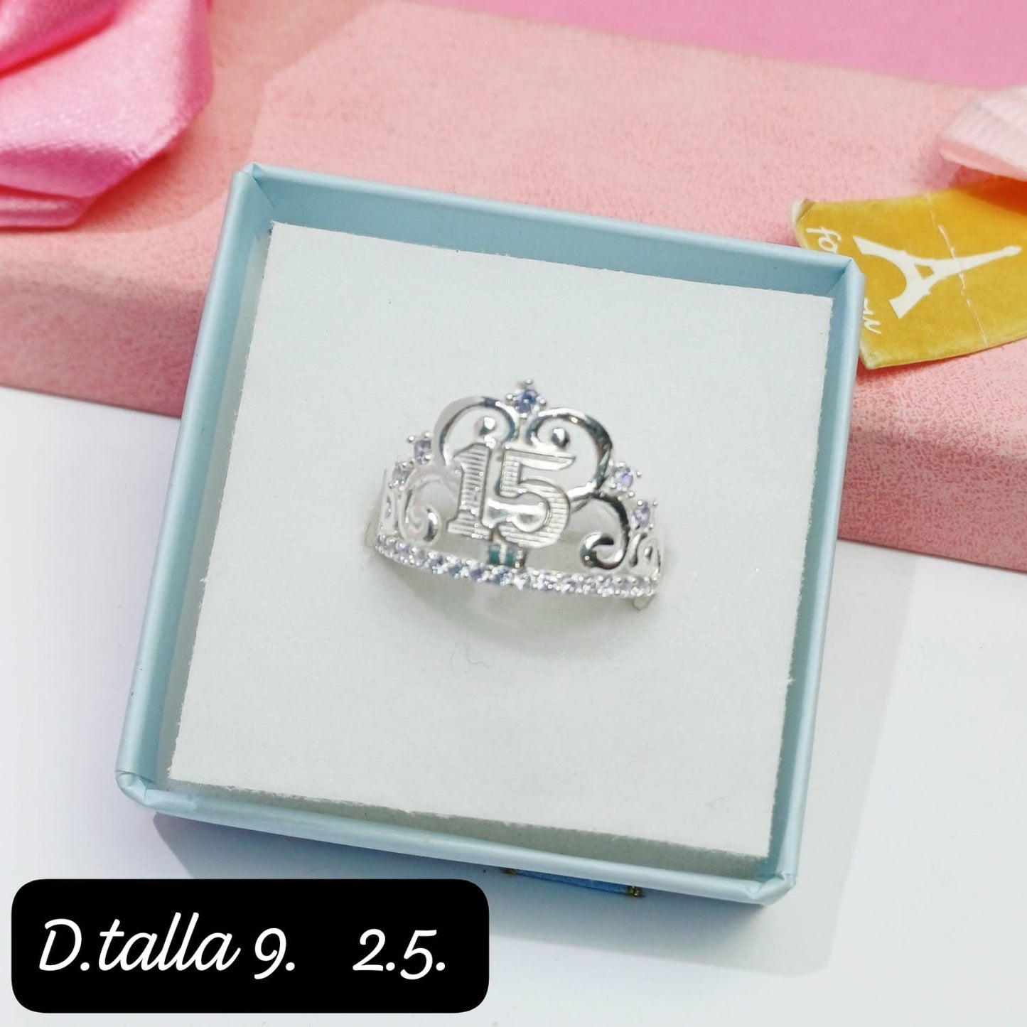 Anillo de 15 años | 9 US