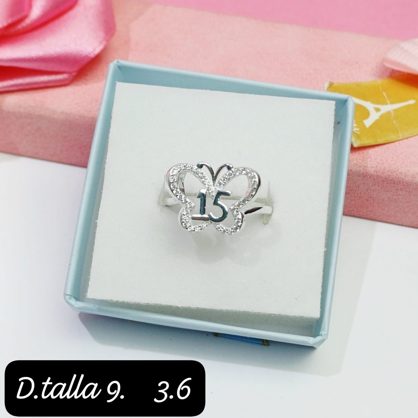 Anillo de 15 años | 9 US
