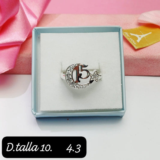 Anillo de 15 años  | 10 US