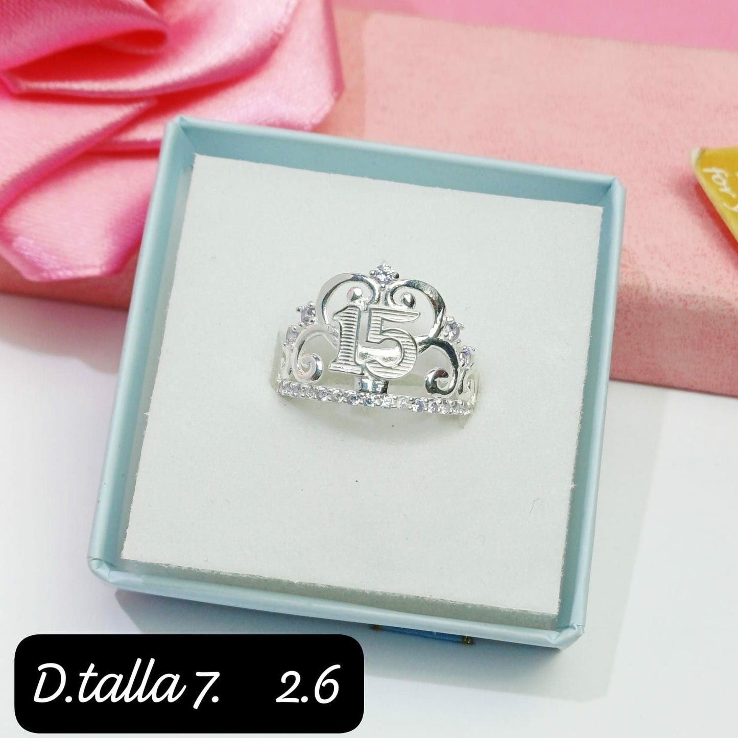 Anillo de 15 años | 7  US