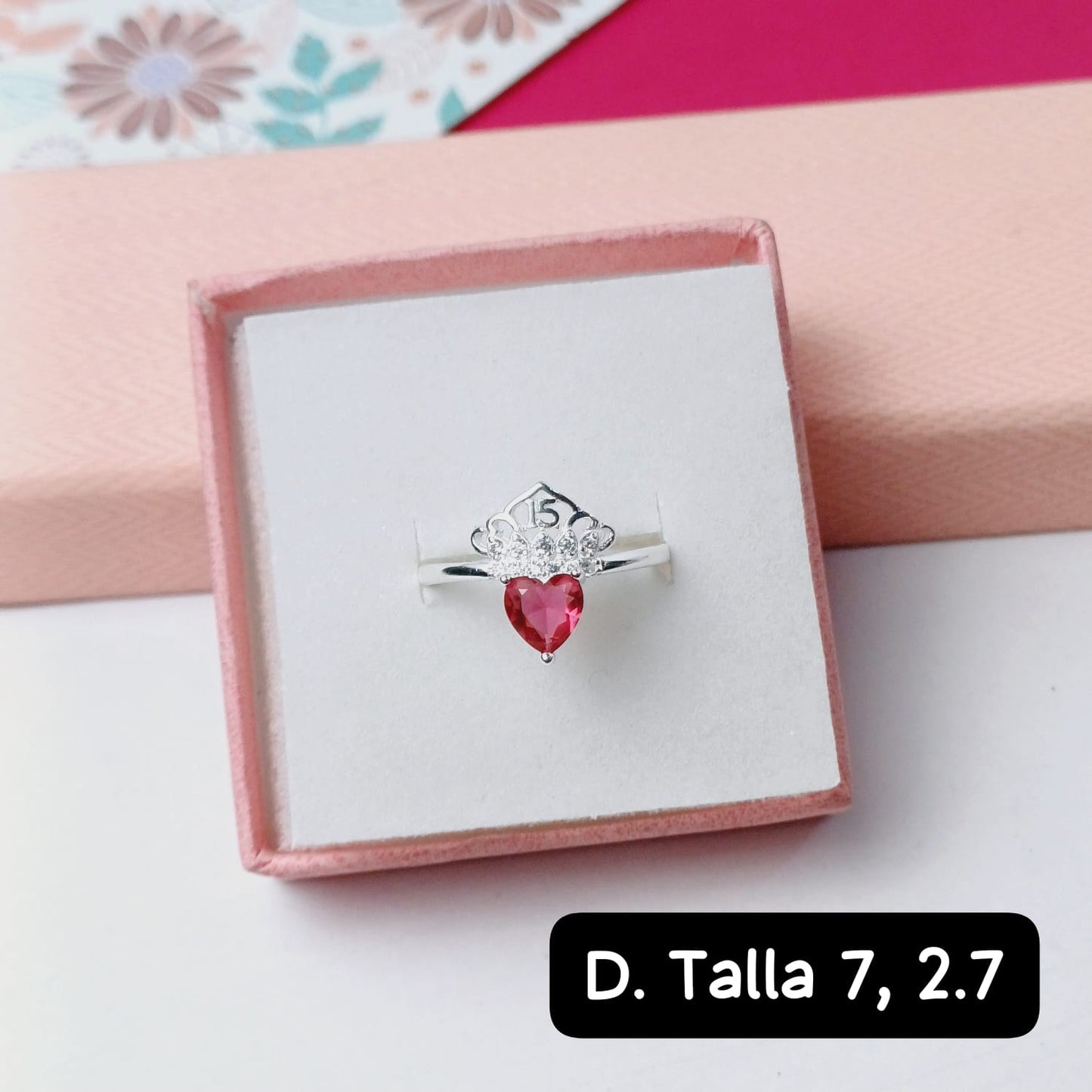 PDA64 - Anillo de 15 años | 7 US