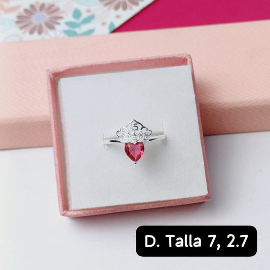 PDA64 - Anillo de 15 años | 7 US