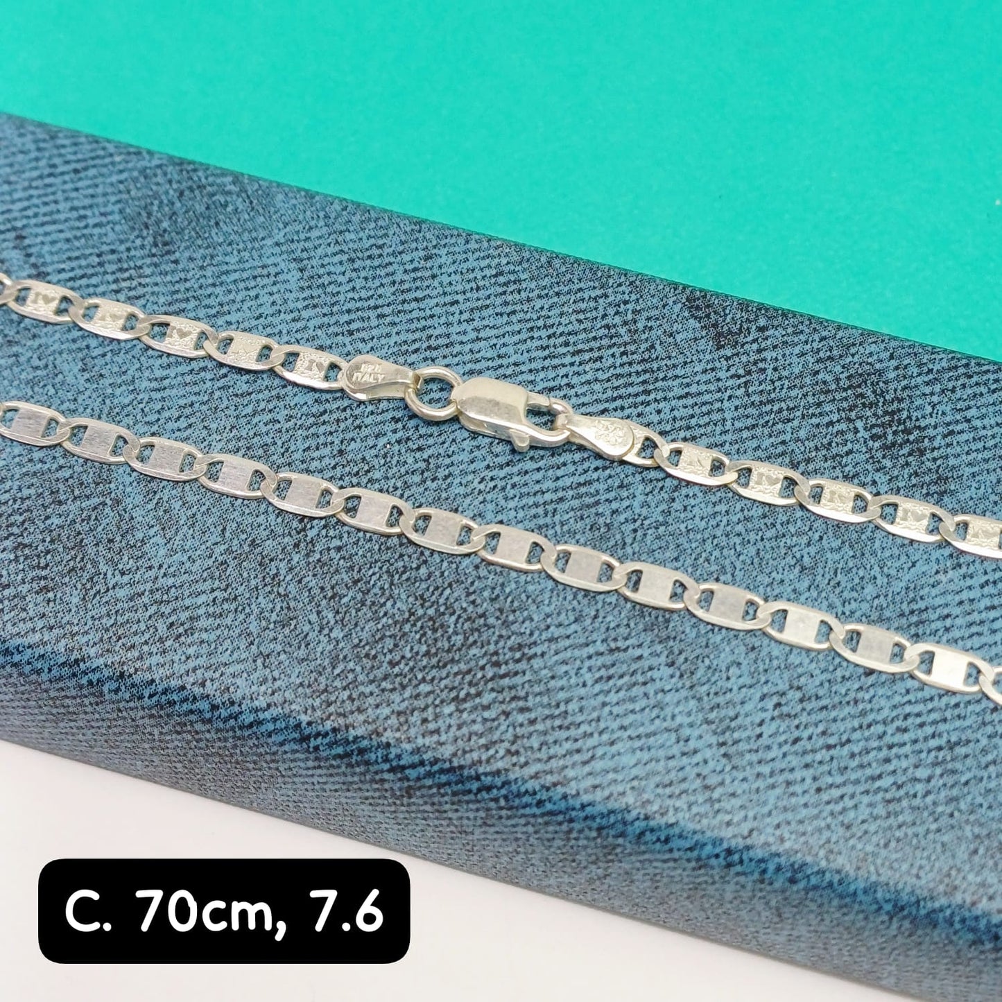 Cadena eslabón Valentino | 70 cm - 3 mm