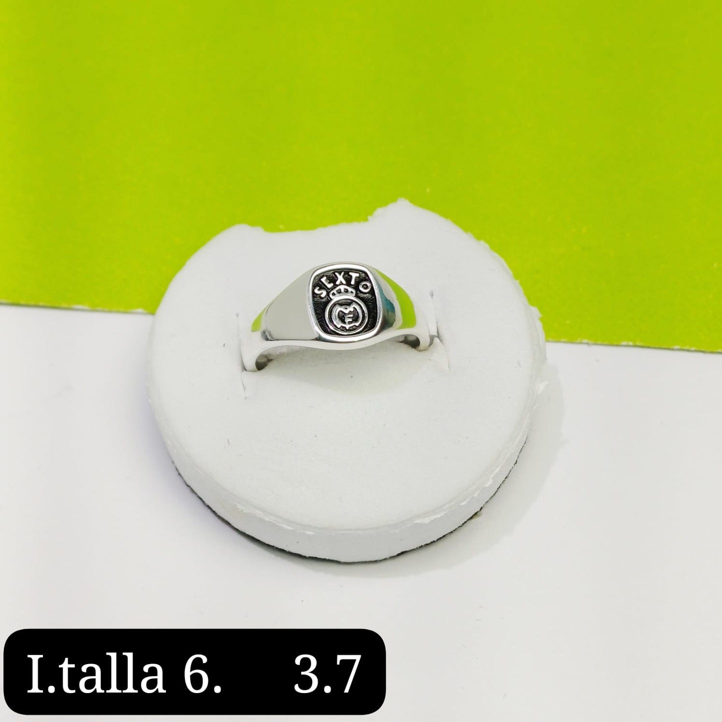 Anillo de graduación 6to grado