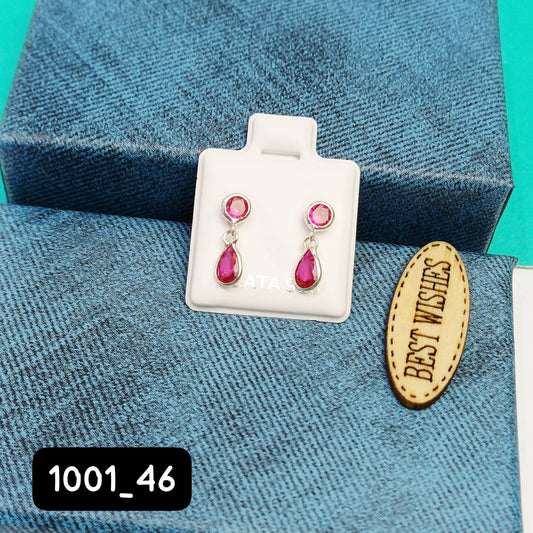 Arete de Broquel con lagrima