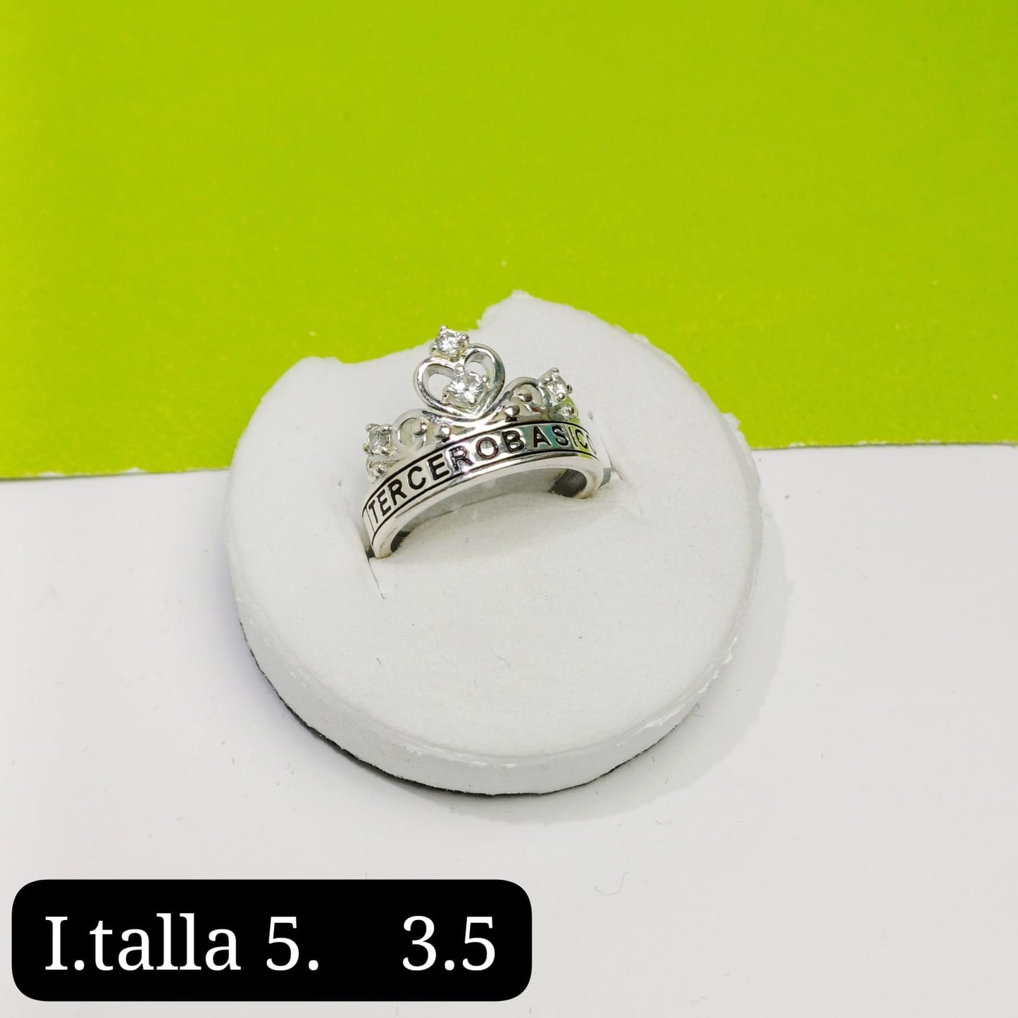 Anillo de graduación 3ro básico