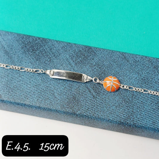 Pulsera para niña de basquetbol
