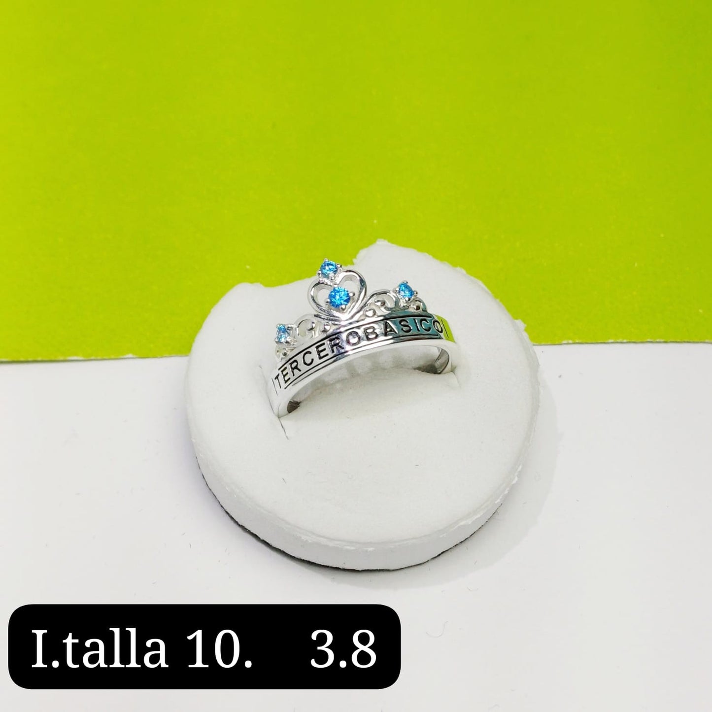 Anillo de graduación 3ro básico