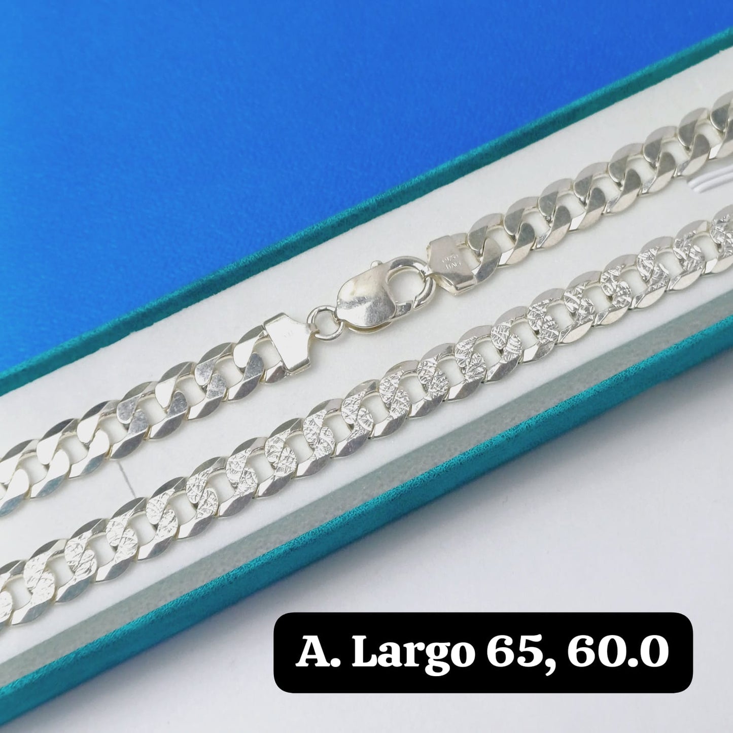 PAE1140 - Cadena eslabón cubano | 65cm - 10 mm