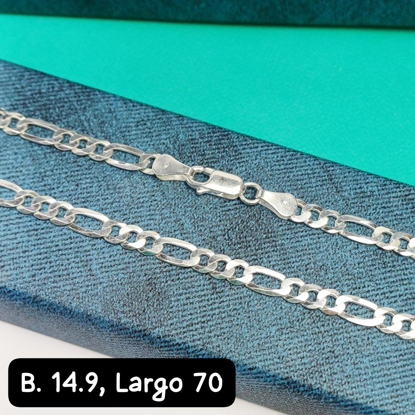 Cadena eslabón figaro | 70 cm - 5mm