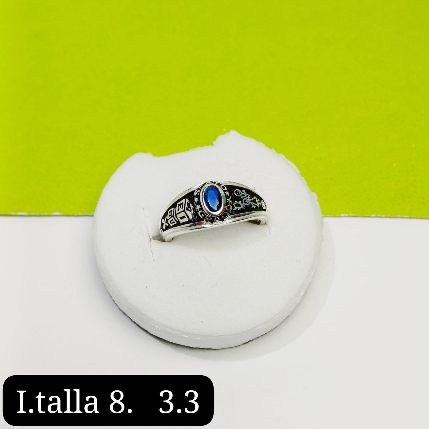 Anillo de graduación 6to grado