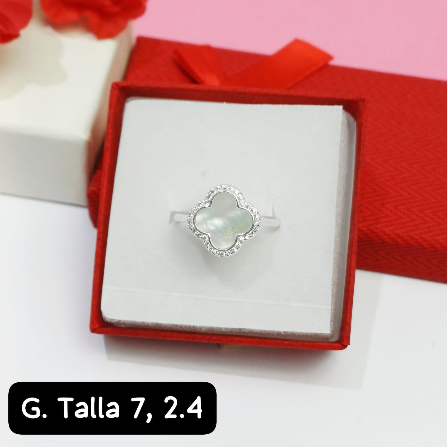 Anillo de trebol  | 7 US