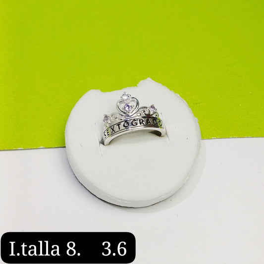 Anillo de graduación 6to grado