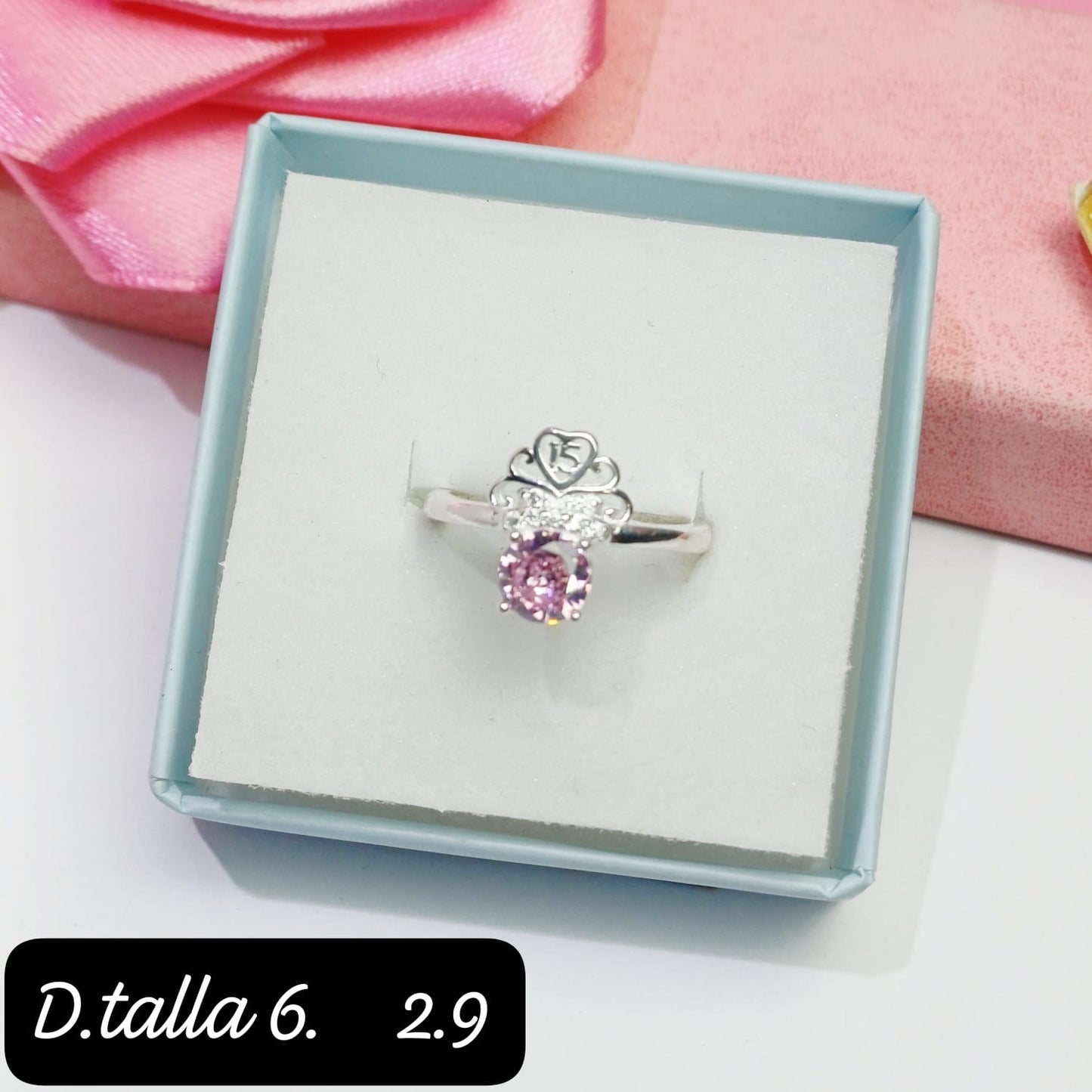 Anillo de 15 años | 6 US