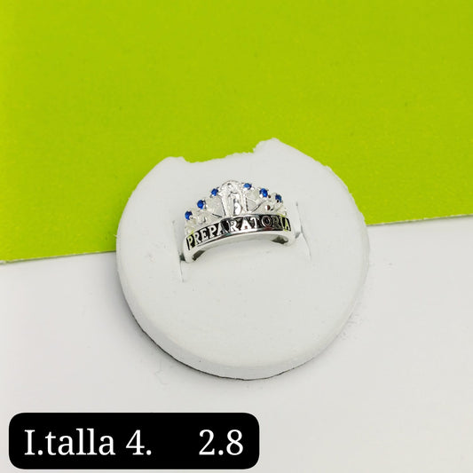 Anillo de graduación preparatoria