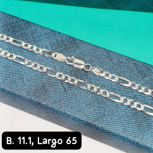 Cadena eslabón Figaro| 65 cm - 4 mm
