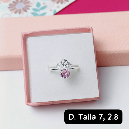 PDA67 - Anillo de 15 años | 7 US