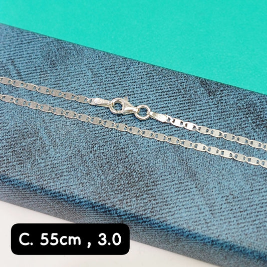 Cadena eslabón Valentino | 55 cm - 2 mm